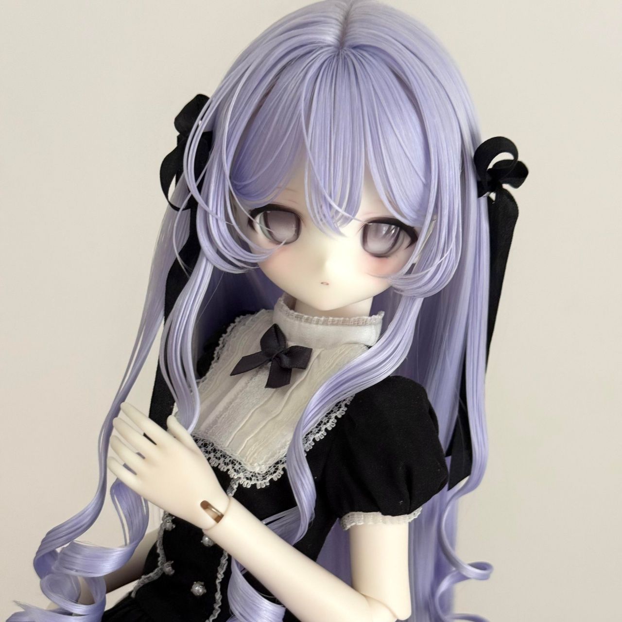 Hair Care For Wavy Hair - Uzun Dalgalı BJD Bebek Peruğu, Kaküllü,
