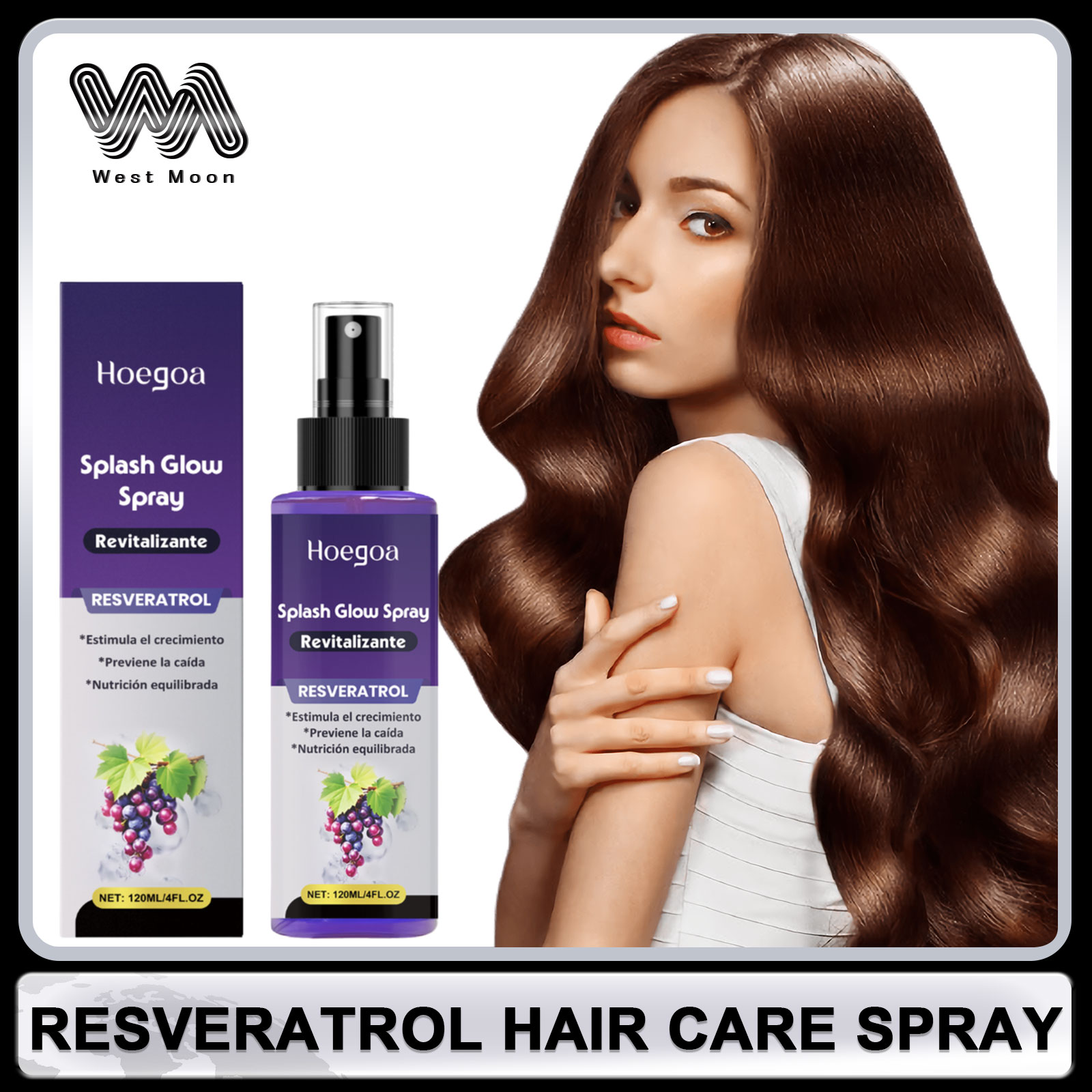 Hair Care Hair Serum - Resveratrol Saç Bakım Spreyi Anti Kellik