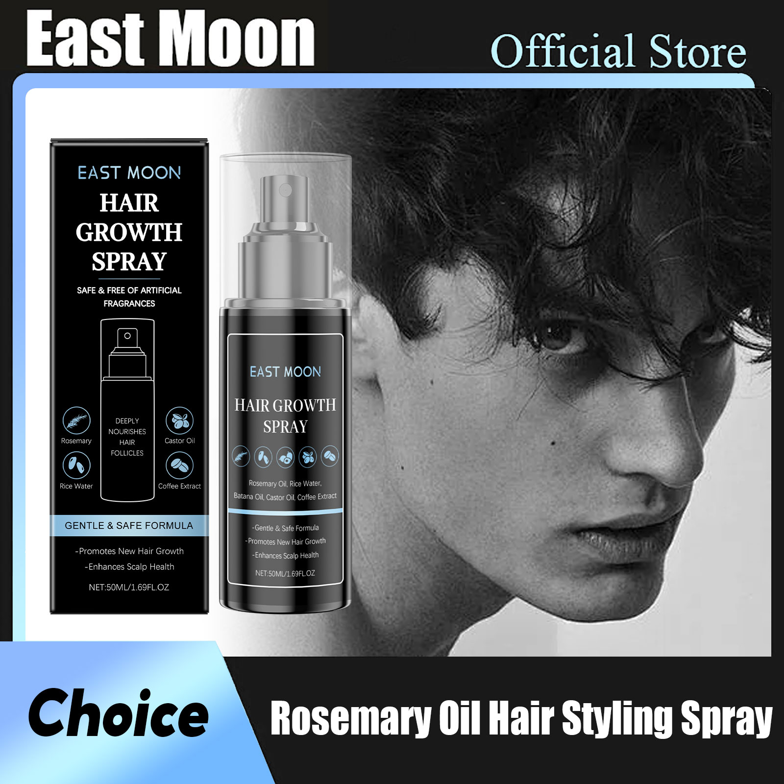 Hair Care Essence Oil Spray - Batana Yağları Erkek Saç Bakım Spreyi