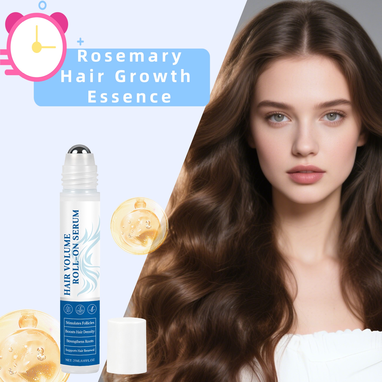 Hair Care Hair Serum - Biberiye Saç Uzatma Esansı Yağı Kontrolü