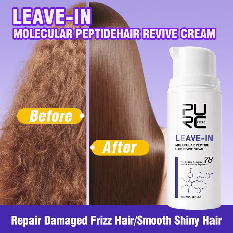 Hair Care Cream - PURC Durulanmayan Keratin Saç Kremi, Hasarlı