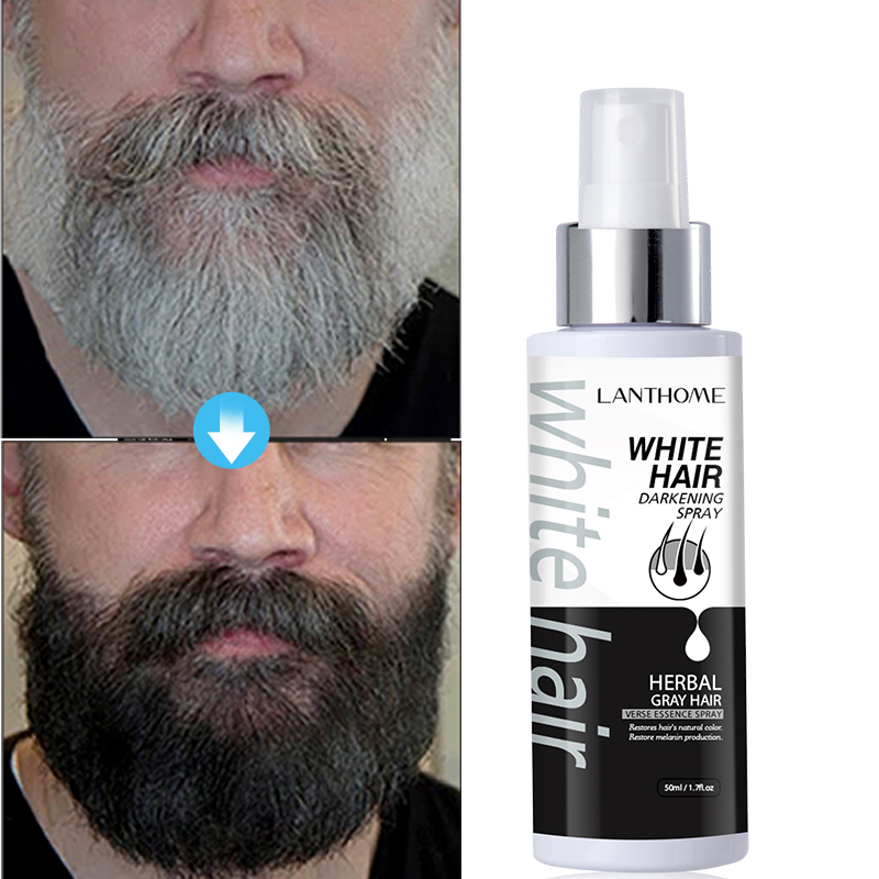 Hair Care Essence Oil Spray - Beyaz Saç Tedavisi Koyulaştırıcı Sprey Bitkisel