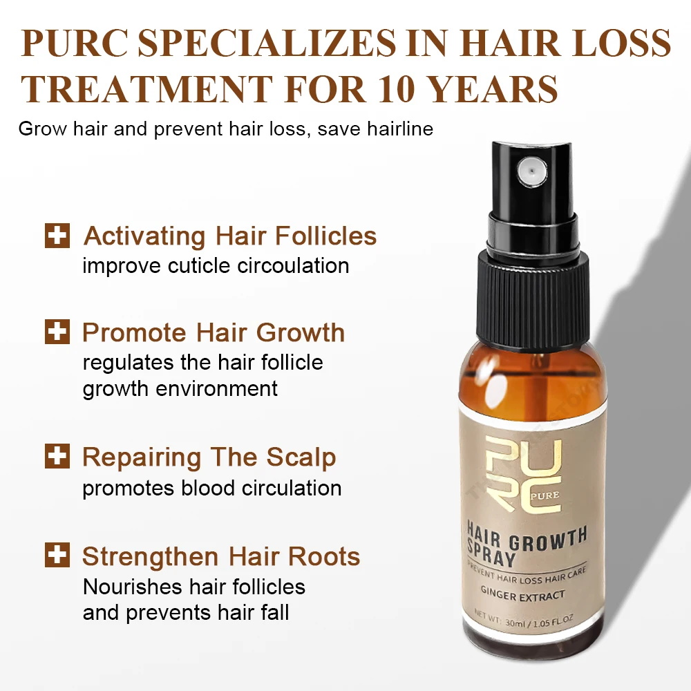 PURC zencefil saç sprey kök gü - Hair Care Hair Serum incelemesi ve fiyatı