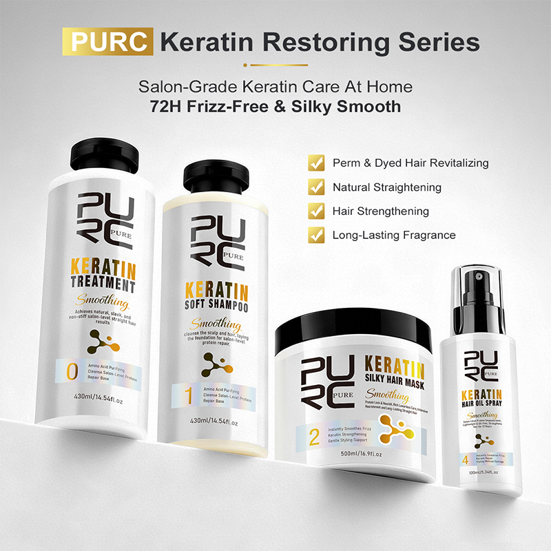 PURC Keratin Bakım Seti Düzleş - Hair Care Cream incelemesi ve fiyatı