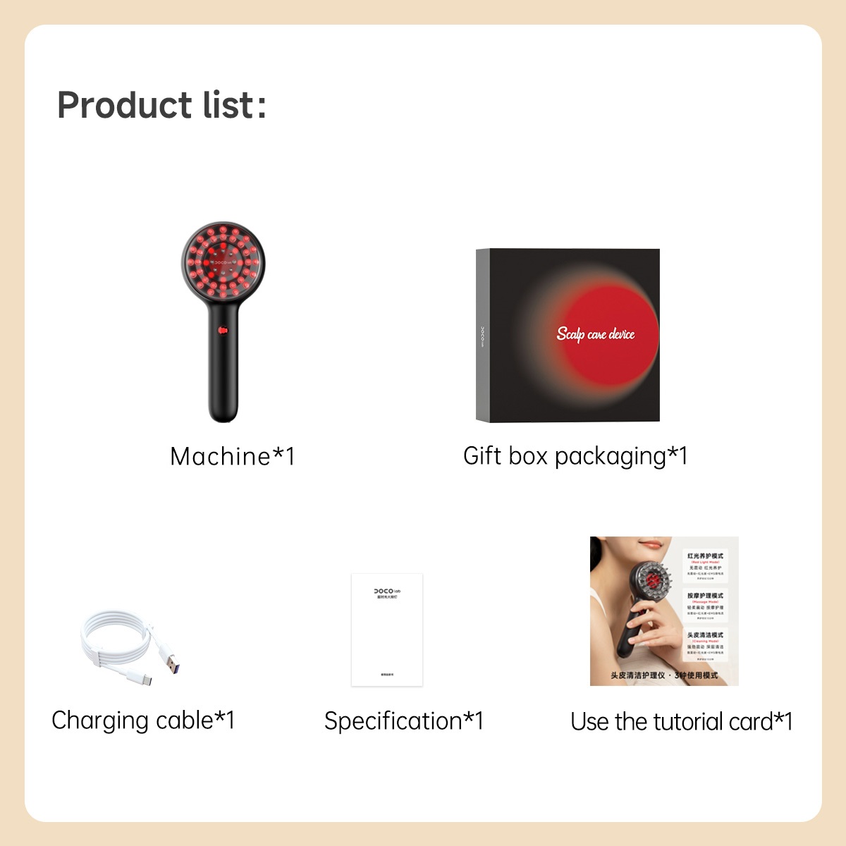 DOCO elektrikli masaj tarak ti - Hair Care Lab incelemesi ve fiyatı