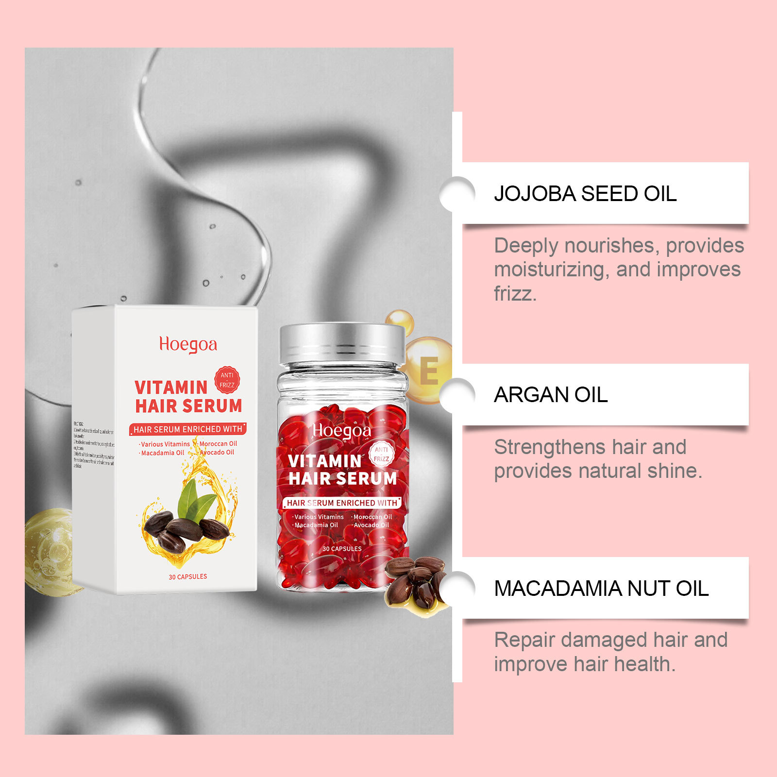 Vitamin Saç Bakım Serumu Kapsü - Hair Care For Hair Loss incelemesi ve fiyatı